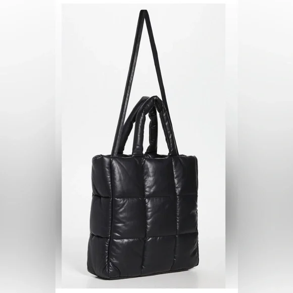 STAUD STUDIO Assante puffy black bag - Picture 2 of 9